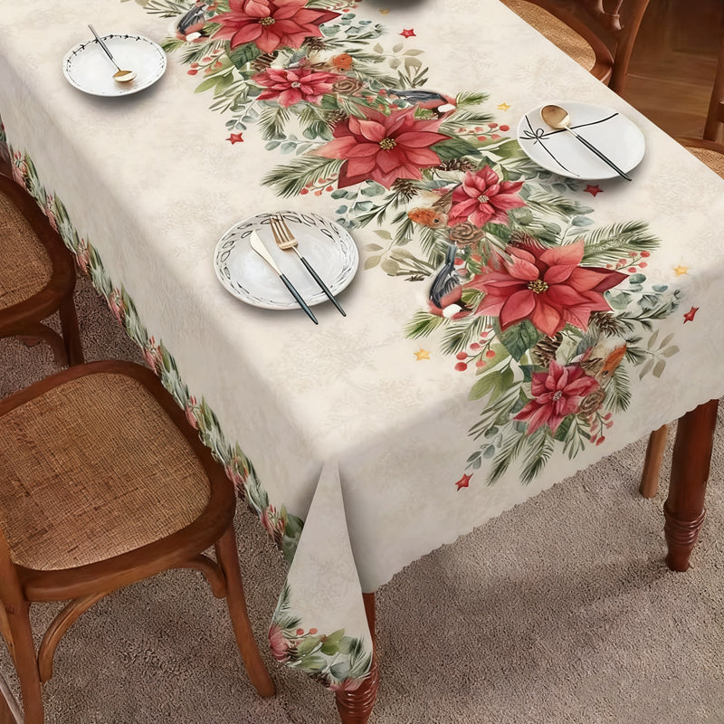 Mantel festivo EverMerry™: Dale magia navideña a cada comida