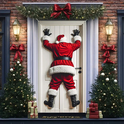 FestivaFront™ Christmas Welcome Banner – Bring warmth and atmosphere to any entrance