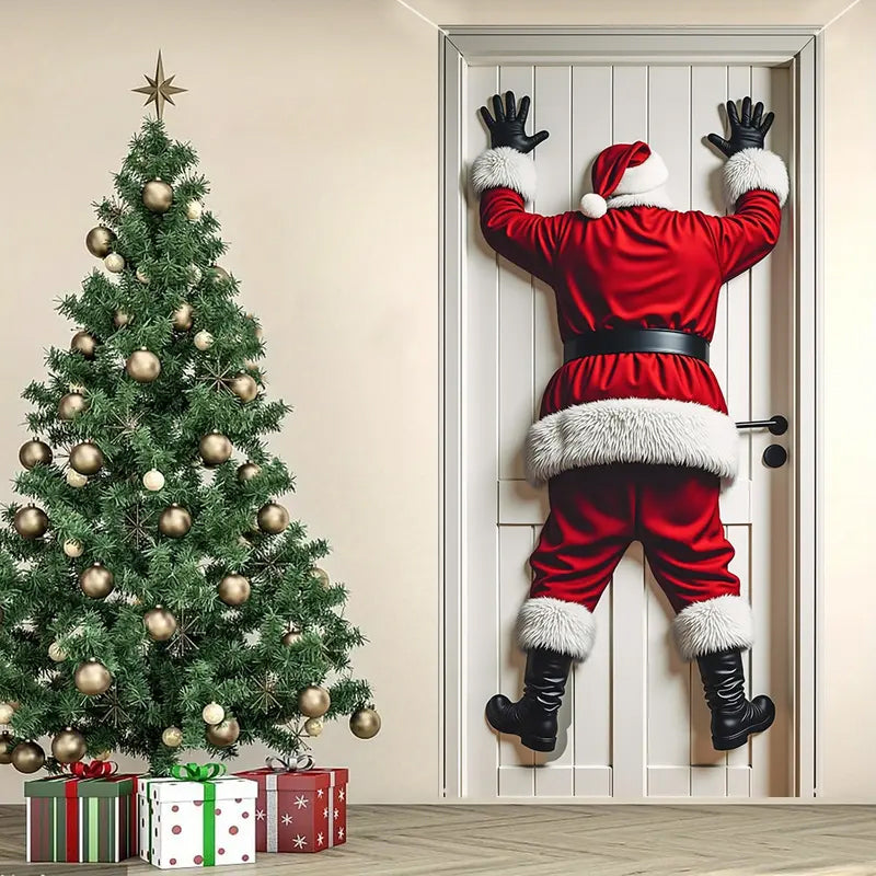FestivaFront™ Christmas Welcome Banner – Bring warmth and atmosphere to any entrance