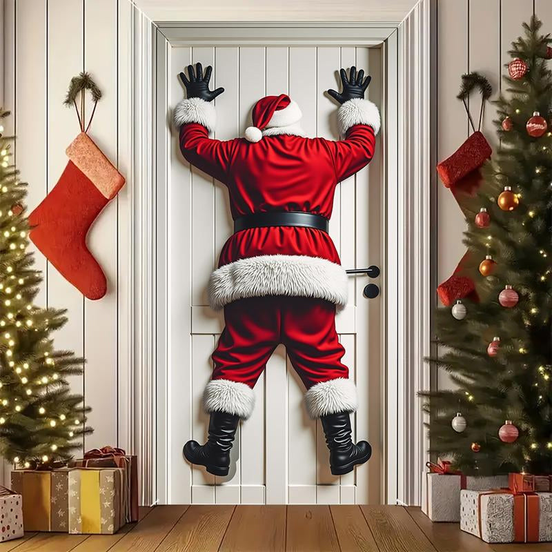 FestivaFront™ Christmas Welcome Banner – Bring warmth and atmosphere to any entrance