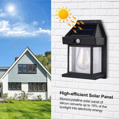 Solarynix™ – Lampada da Parete Solare Intelligente per Esterni