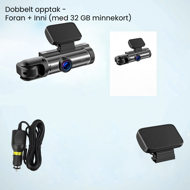 StradaVivo™ Dashcam Doppia Visione: seguridad inteligente en cada viaje