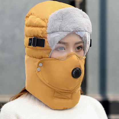 Ventrovia™ – Cappello Termico con Maschera Rimovibile e Protezione Antivento