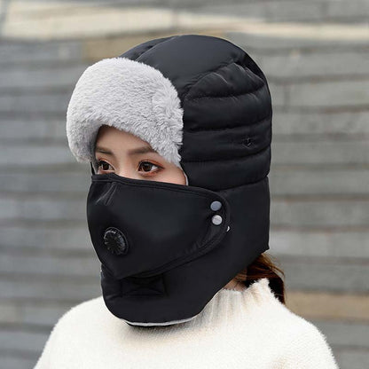 Ventrovia™ – Cappello Termico con Maschera Rimovibile e Protezione Antivento
