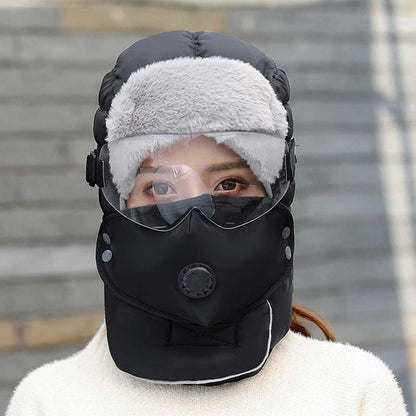 Ventrovia™ – Cappello Termico con Maschera Rimovibile e Protezione Antivento