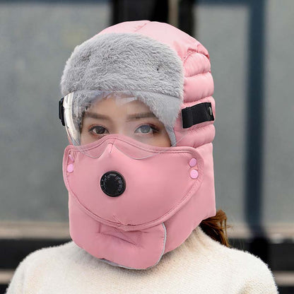 Ventrovia™ – Cappello Termico con Maschera Rimovibile e Protezione Antivento