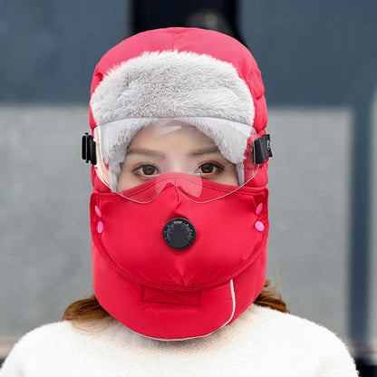 Ventrovia™ – Cappello Termico con Maschera Rimovibile e Protezione Antivento