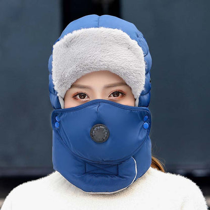 Ventrovia™ – Cappello Termico con Maschera Rimovibile e Protezione Antivento