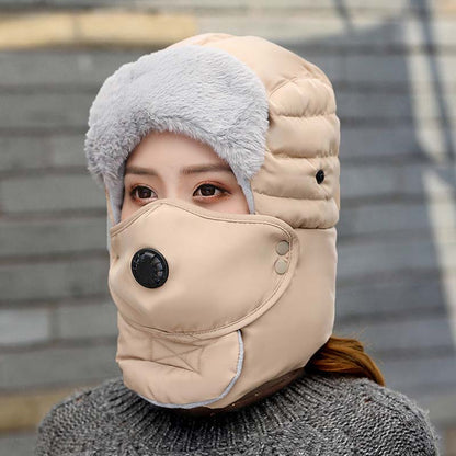 Ventrovia™ – Cappello Termico con Maschera Rimovibile e Protezione Antivento