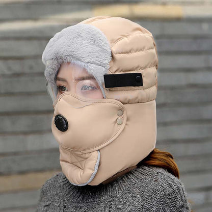Ventrovia™ – Cappello Termico con Maschera Rimovibile e Protezione Antivento