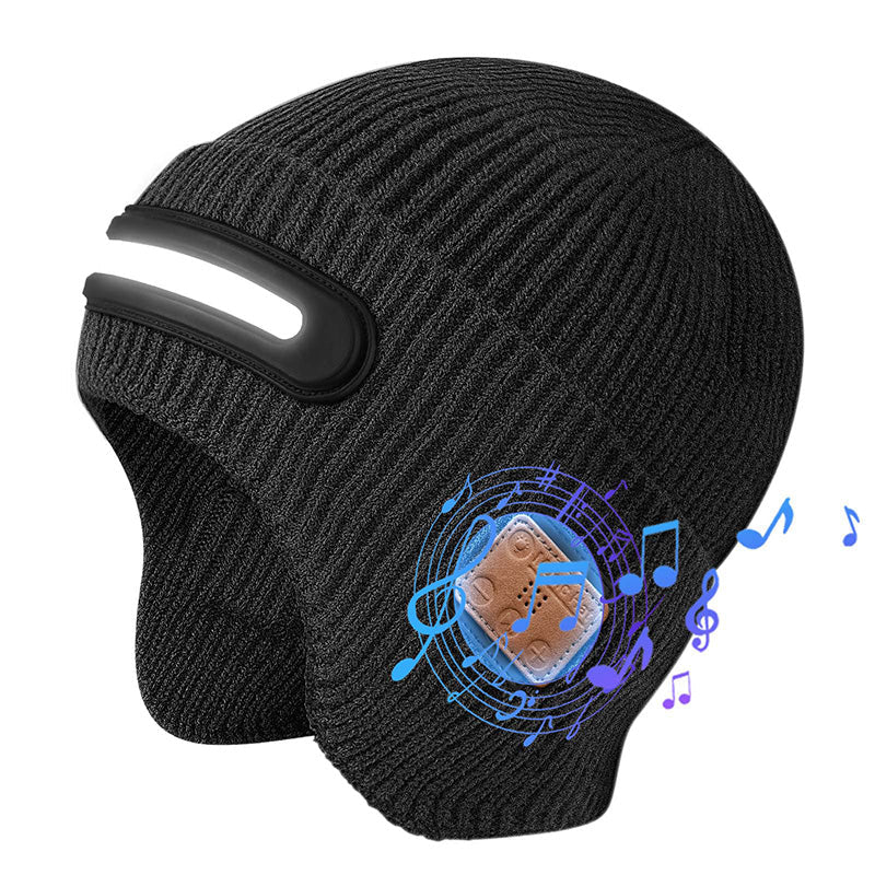 Aurivex™ – Gorro con luz LED y audio Bluetooth integrado