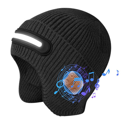 Aurivex™ – Gorro con luz LED y audio Bluetooth integrado