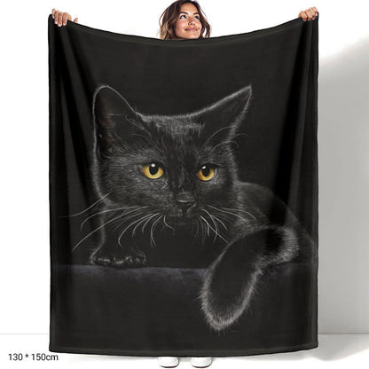 Nerivelle™ Coperta Decorativa Gato Negro