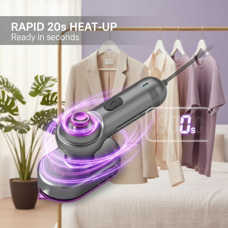 VaporaGo™ - Plancha de Vapor Portátil