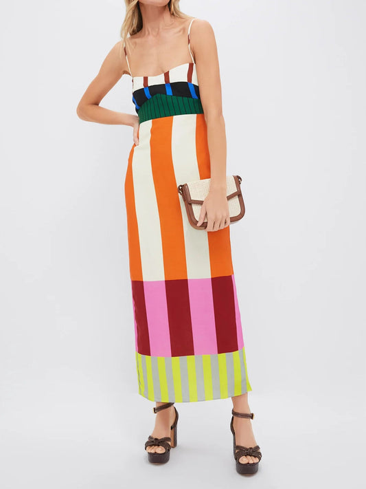VIRESSA™ Soleil Midi Dress